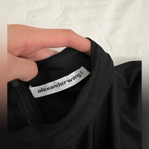 Alexander Wang Mock Ruched Bodycon Dress - Picture 2 of 5